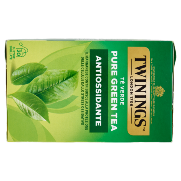 Twinings Pure Green Tea Tè Verde Antiossidante 20 filtri The 40 g