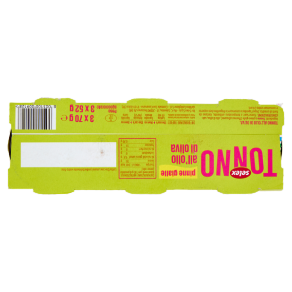Selex Tonno all'Olio di Oliva 3x70 g