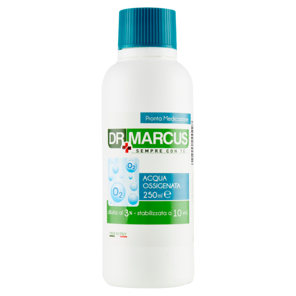 Dr Marcus Pronta Medicazione Acqua Ossigenata 250 ml