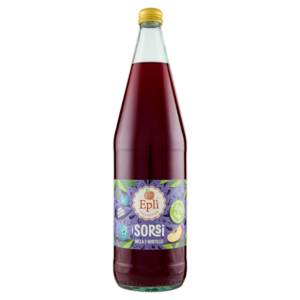 Eplì Collection i Sorsi Mela e Mirtillo 1 L