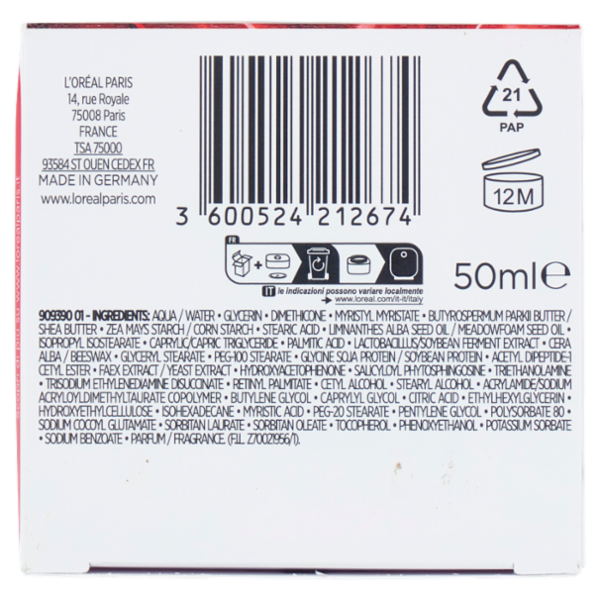 L'Oréal Paris Revitalift Crema Idratante Giorno Anti-rughe 50 ml