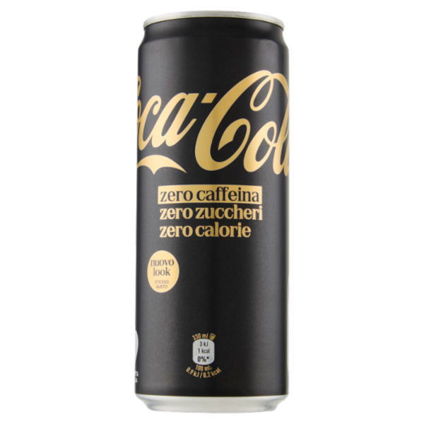 Coca-Cola Zero Caffeina Zero Zuccheri Can 33 cl
