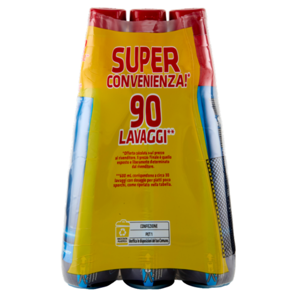 Finish Power Gel Fresh 3 x 30 lavaggi liquido lavastoviglie 3 x 600 ml