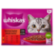 Whiskas Selezione Gustosa in salsa con manzo, con pollo, con agnello, con pollame 12 x 85 g