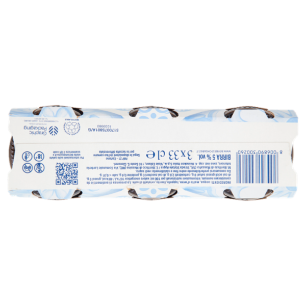 Birra Messina Cristalli di Sale 3 x 33 cl