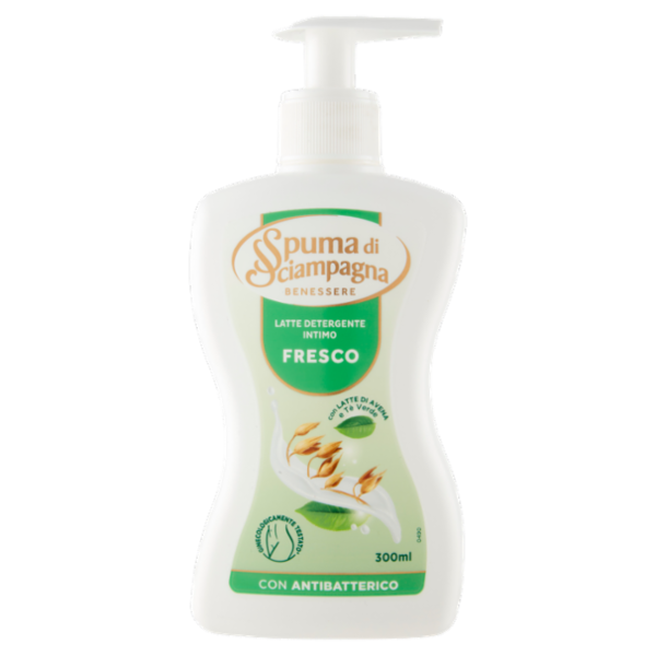 Spuma di Sciampagna Benessere Latte Detergente Intimo Fresco 300 ml