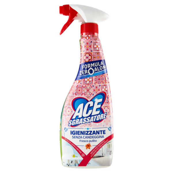 Ace Sgrassatore Igienizzante Senza Candeggina Fresco pulito 500 ml