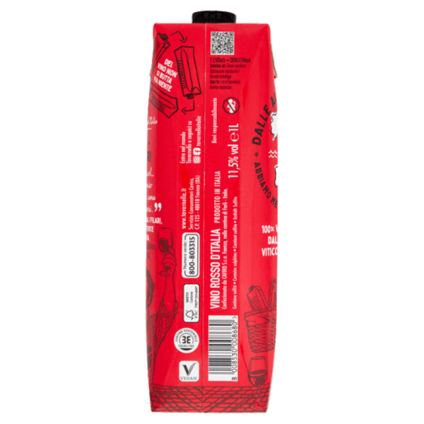 Tavernello Vino Rosso d'Italia 1 L