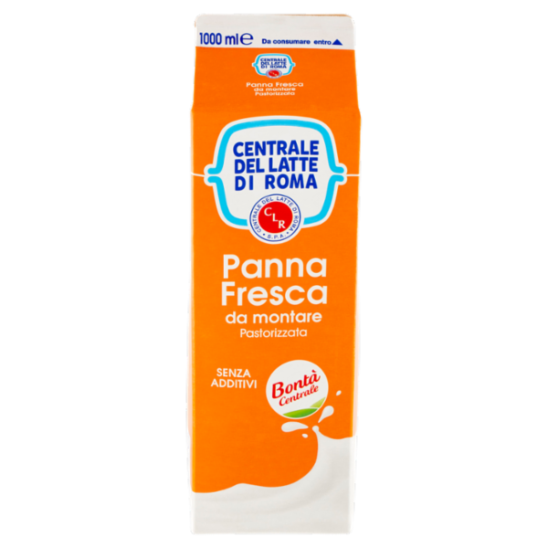 Centrale del Latte di Roma Panna Fresca da montare Pastorizzata 1000 ml
