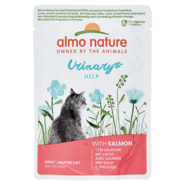 almo nature Urinary Help Adult & Mature Cat con Salmone 70 g