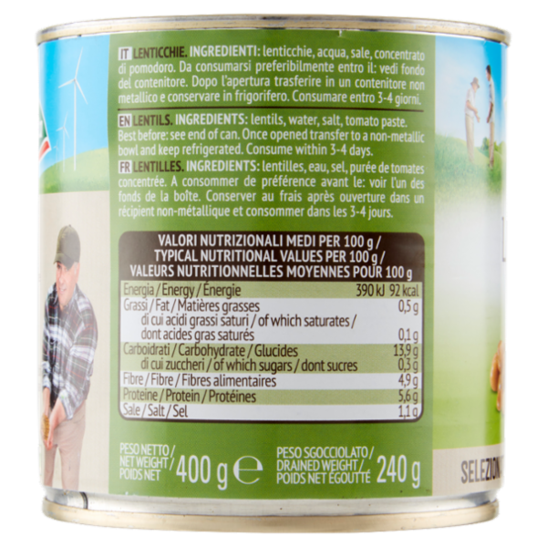 Valfrutta Lenticchie 400 g