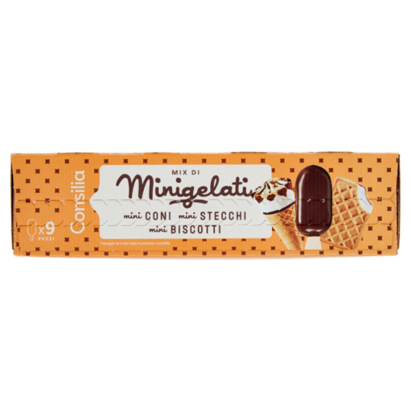 Consilia 9 Minigelati Assortiti 300 g