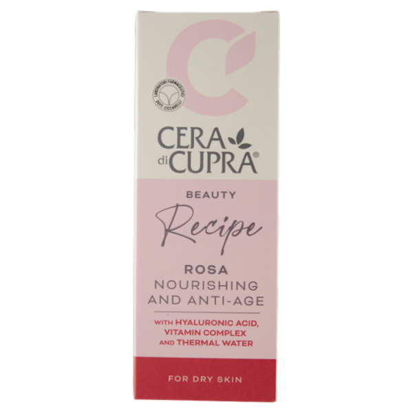 Cera di Cupra Ricetta di Bellezza Rosa Nutriente e Anti-Età 75 ml