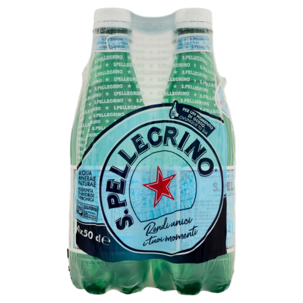 S.PELLEGRINO, Acqua Minerale Frizzante, Pet - 4x500ml