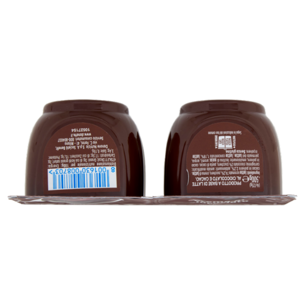 DANETTE, budino gusto cioccolato, fresco dessert, Senza Conservanti, Senza Glutine, 4x125g