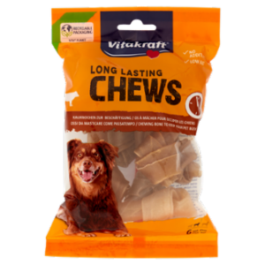 Vitakraft Long Lasting Chews Ossi Da Masticare Come Passatempo 6 Pezzi 173 g