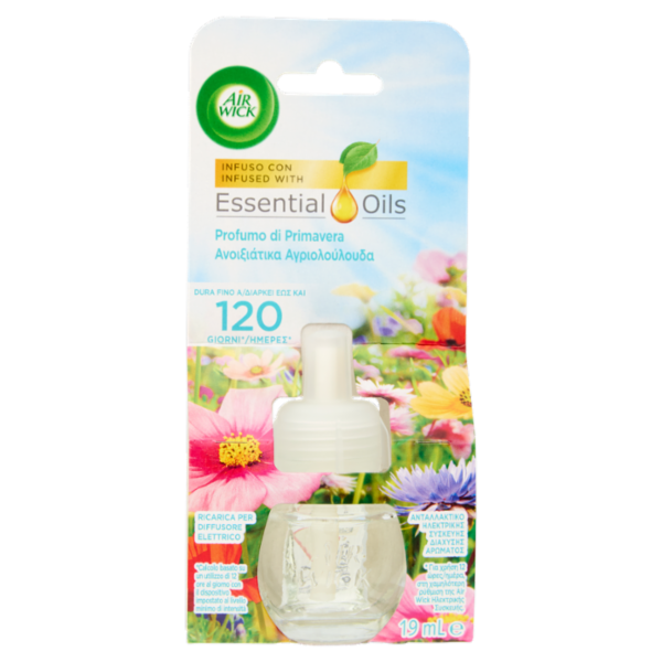 Air Wick Profumatore per Ambienti Profumo di Primavera Ricarica 19 ml