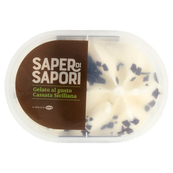 Selex Saper di Sapori Gelato al Gusto Cassata Siciliana 200 g