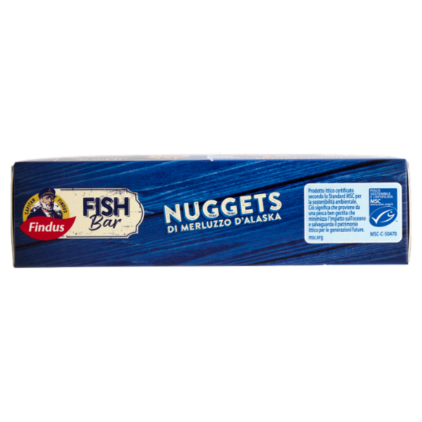 Capitan Findus Fish Bar Nuggets di Merluzzo D'Alaska 245 g