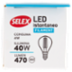 Selex Lampadina Led Minisfera E14 4W Luce Calda