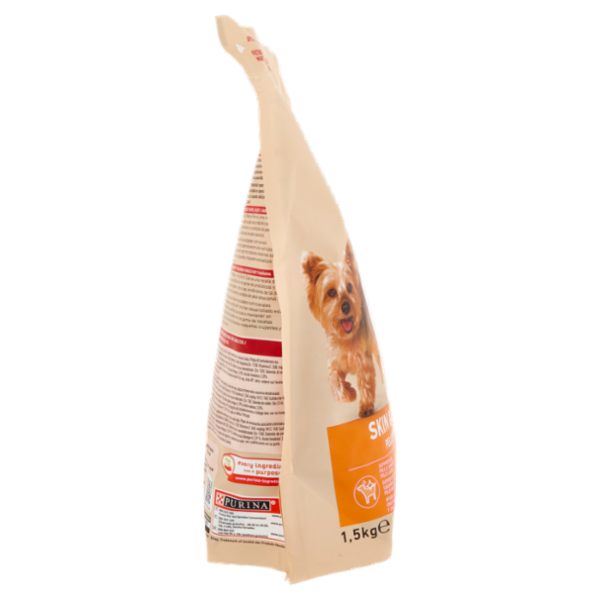 PURINA ONE Mini/Small Pelle e Pelo Ricco in Manzo con Riso 1,5 kg