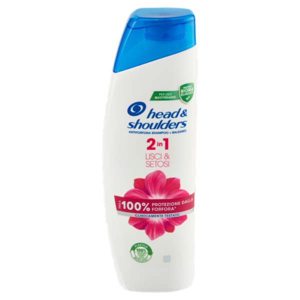 Head & Shoulders Antiforfora Shampoo + Balsamo 2in1 Lisci & Setosi 225 ml