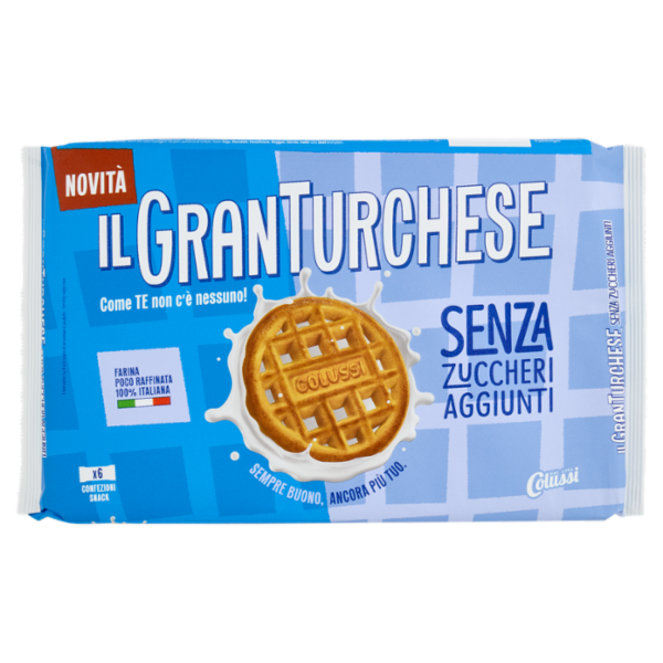 Colussi il GranTurchese Senza Zuccheri Aggiunti 340 g