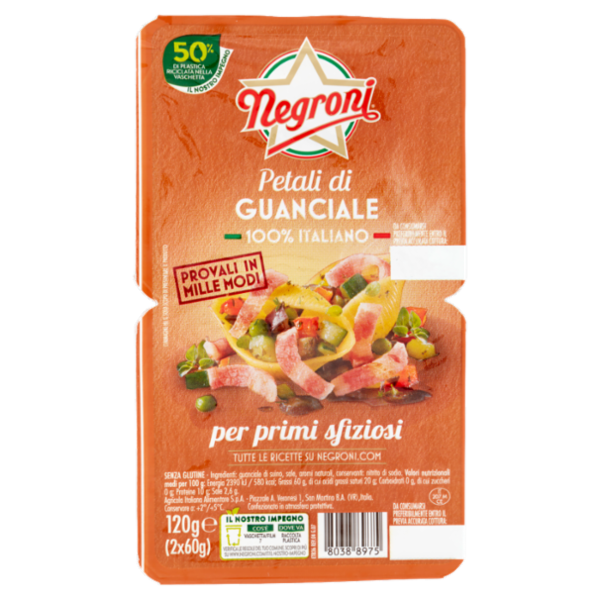 Negroni Petali di Guanciale 2 x 60 g
