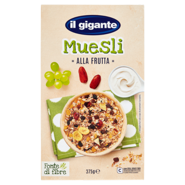 IL GIGANTE Muesli alla Frutta 375 g