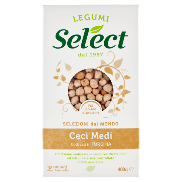Select Selezioni dal Mondo Ceci Medi 400 g