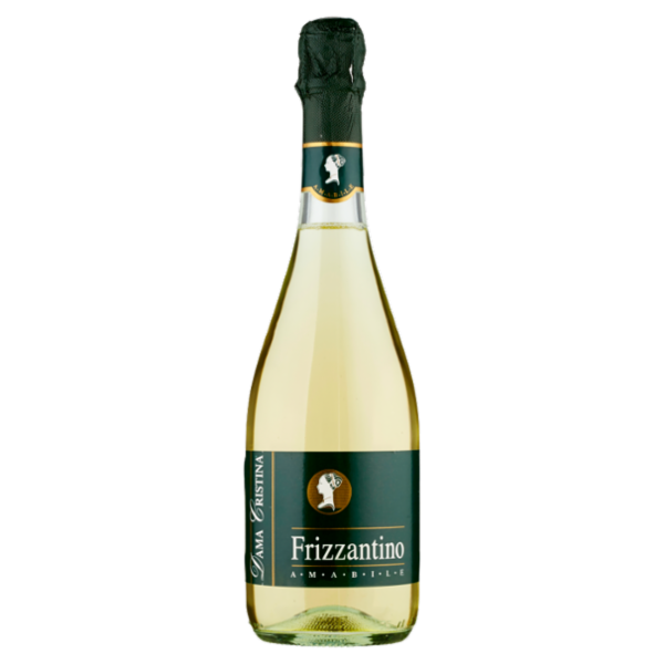 Dama Cristina Frizzantino Bianco Emilia IGT Amabile 75 cl