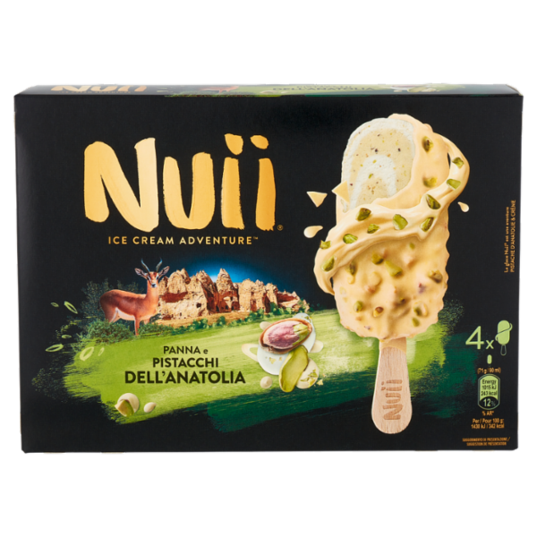 NUII Panna e Pistacchi dell'Anatolia 4 x 71 g