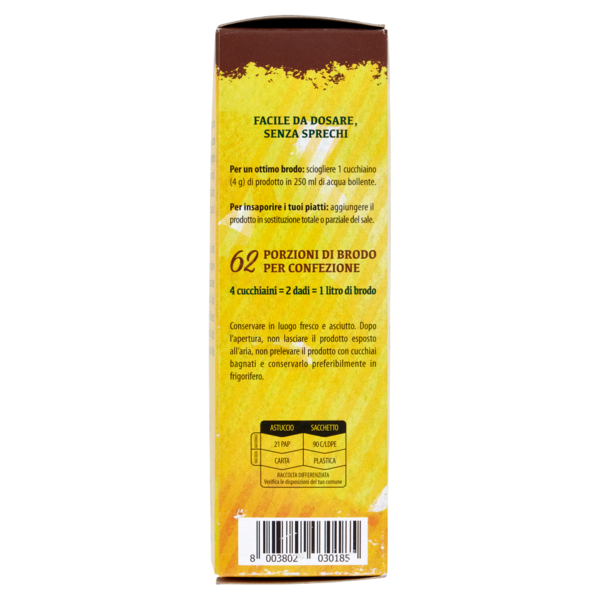 Dialbrodo Insaporitore Granulare Gusto Ricco 250 g