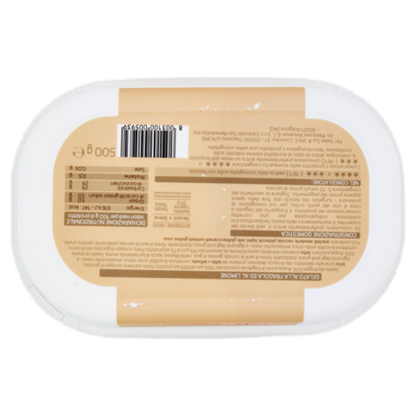 Selex Gelato Fragola e Limone 500 g