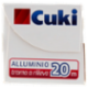 Cuki Alluminio Conserva e Cuoce trama a rilievo 16+4 m = 20 m