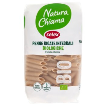 Selex Natura Chiama Pasta Di Semola Integrale Penne Rigate Biologiche 500 g