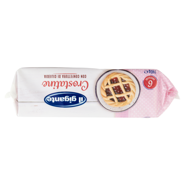 IL GIGANTE Crostatine con Confettura di Ciliegia 6 x 40 g