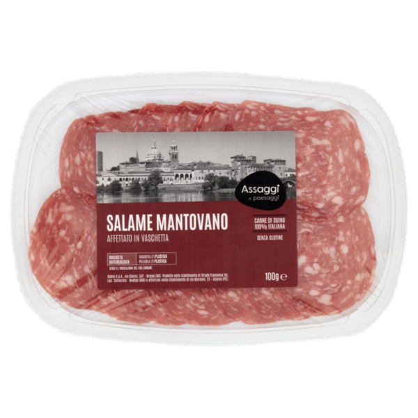 Assaggi e paesaggi Salame Mantovano 100 g