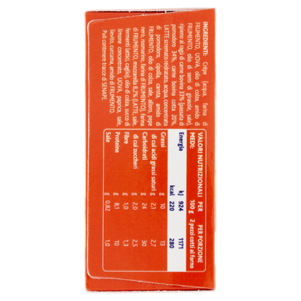 Sofficini Findus 4 Sofficini Ragù Più Mozzarella 250 g