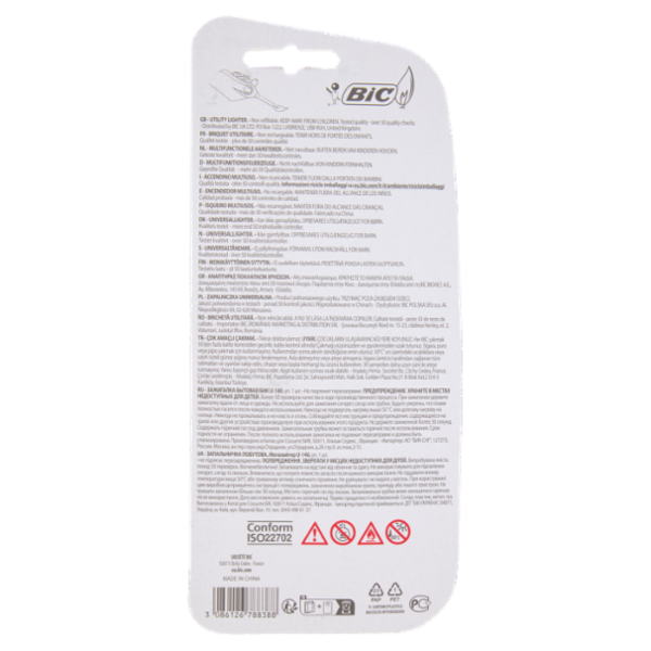 Bic Megalighter Multi, Accendigas 1 pezzo