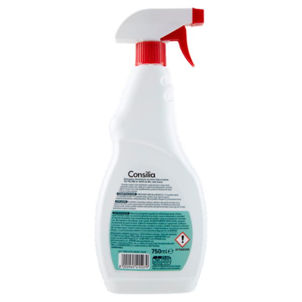 Consilia Detergente ad Azione Sgrassante Disinfettante 750 ml