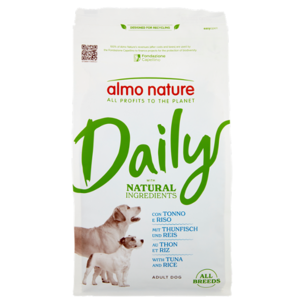 almo nature Daily Adult Dog con Tonno e Riso 1,2 kg
