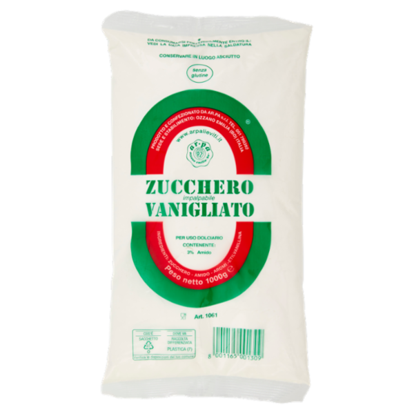 ar.pa Zucchero impalpabile Vanigliato 1000 g