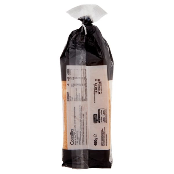 Consilia Pane Bianco a Fette 400 g