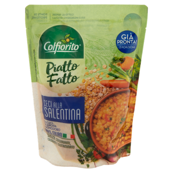 Colfiorito Piatto Fatto Ceci alla Salentina 420 g