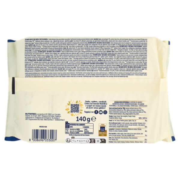 Nutrifree Bontà Soffice con Carota e succo di Arancia Senza Glutine 140 g