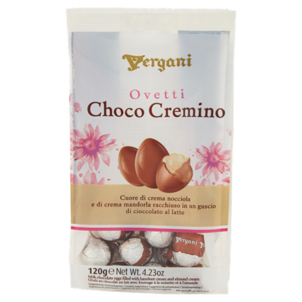 Vergani Ovetti Choco Cremino 120 g