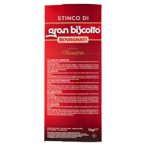 Rovagnati Stinco di gran biscotto Ricetta Classica 1 Kg