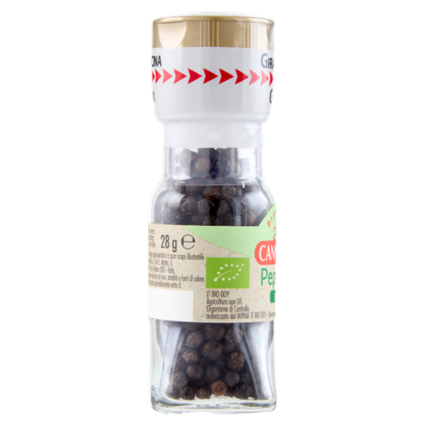 Cannamela Bionatura Pepe nero grani 28 g
