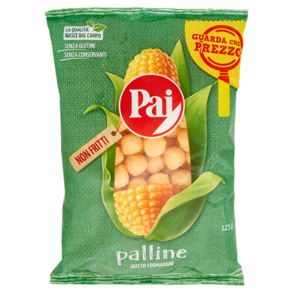 Pai palline Gusto Formaggio 125 g
